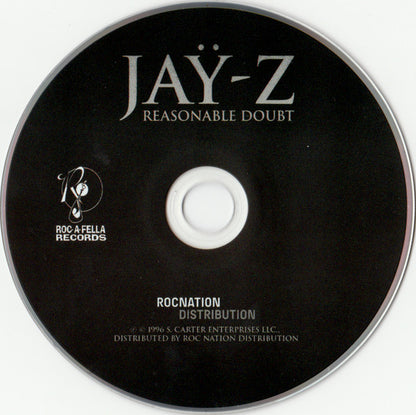 Jaÿ-Z* : Reasonable Doubt (CD, Album, RE, 30t)