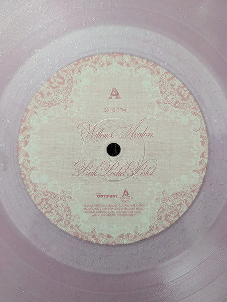 Willow Avalon : Pink Pocket Pistol (LP, Album, Pin)