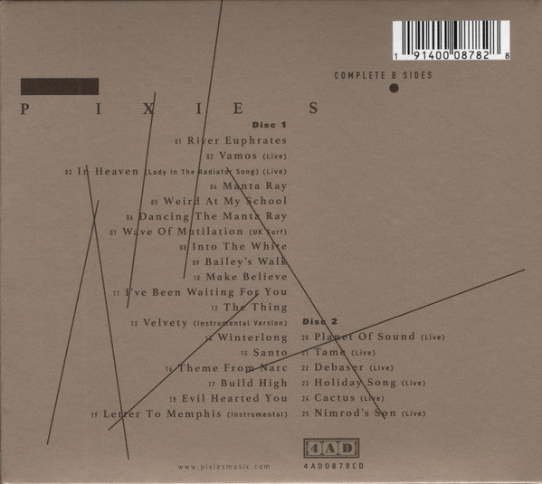Pixies : Complete B Sides: 1988-97 (2xCD, Comp, RE, RM)