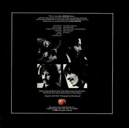The Beatles : Let It Be (LP, Album, Win)