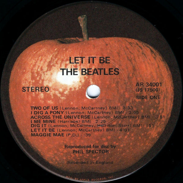 The Beatles : Let It Be (LP, Album, Win)