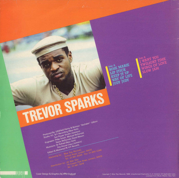 Trevor Sparks : Sparks (LP, Album)