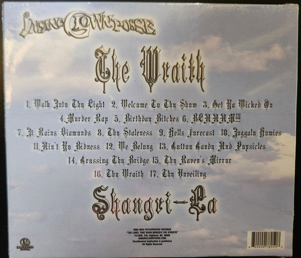 Insane Clown Posse : The Wraith: Shangri-La (CD, Album, RE)