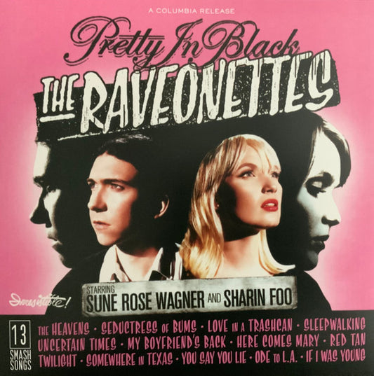 The Raveonettes : Pretty In Black (LP, Album, Ltd, Num, RE, Hal)