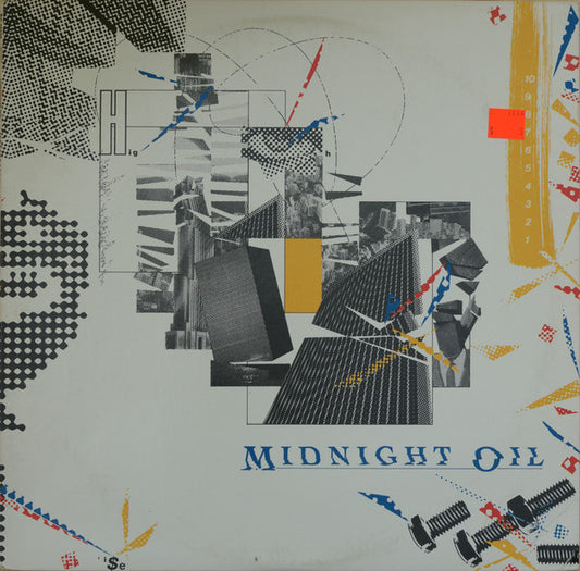 Midnight Oil : 10, 9, 8, 7, 6, 5, 4, 3, 2, 1 (LP, Album)