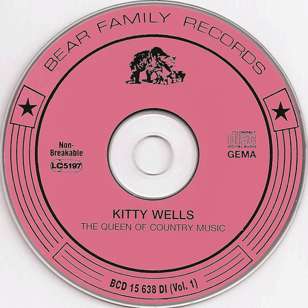 Kitty Wells : The Queen Of Country Music (4xCD, Comp + Box)