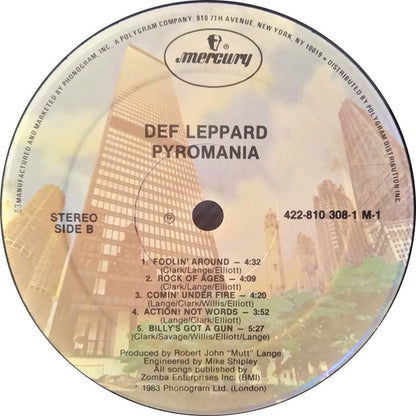 Def Leppard : Pyromania (LP, Album, 53-)