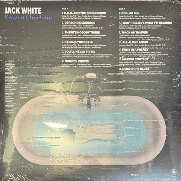 Jack White (2) : Frozen Charlotte (LP, Album, Ltd, Ice)