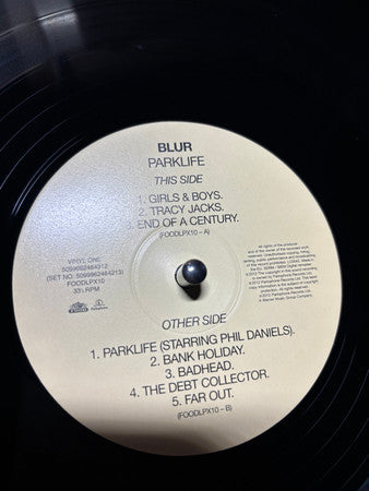 Blur : Parklife (2xLP, Album, Ltd)