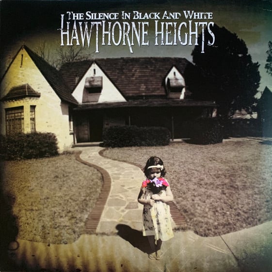 Hawthorne Heights : The Silence In Black And White (LP, Album, RE)