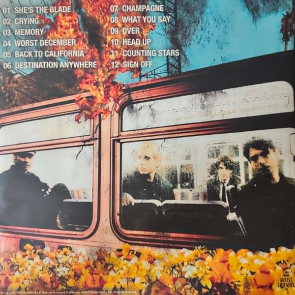 Sugarcult : Palm Trees And Power Lines (LP, Album, Ltd, RE, Tan)