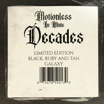 Motionless In White : Decades (2xLP, Album, Bla)