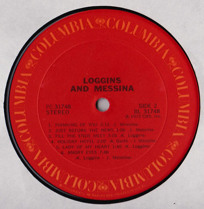 Loggins And Messina : Loggins And Messina (LP, Album, RE)