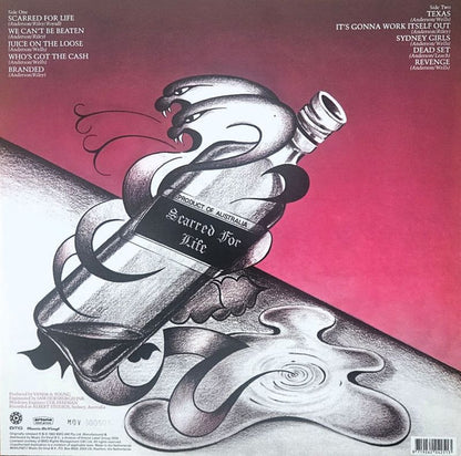 Rose Tattoo : Scarred For life (LP, Num, RE, Red)