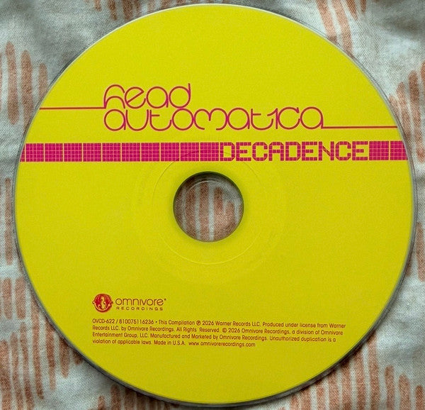 Head Automatica : Decadence (CD, Album, Dlx, RE)