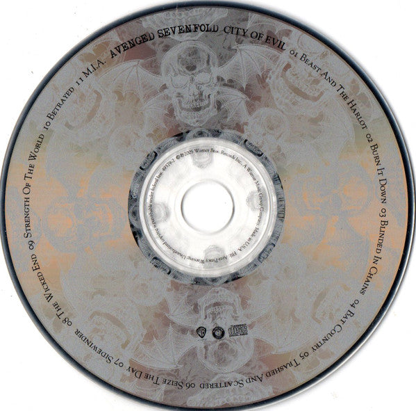 Avenged Sevenfold : City Of Evil (CD, Album, Ame)