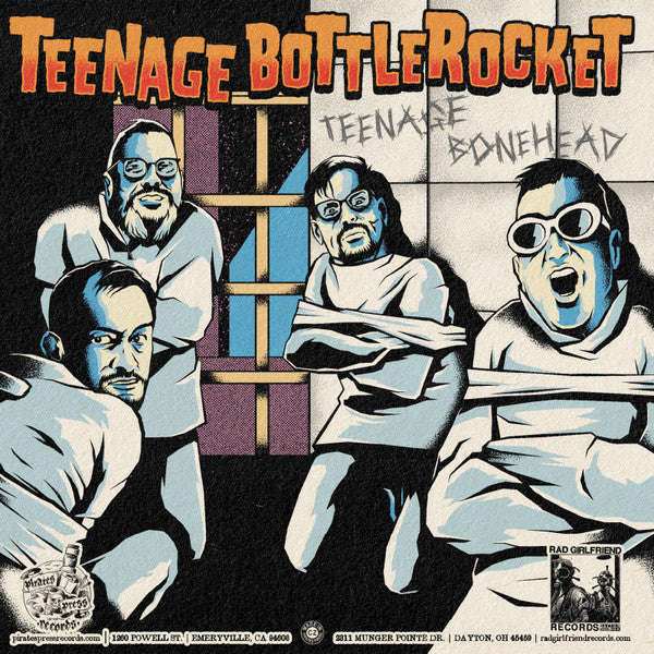 Teenage Bottlerocket / The Queers : Teenage Bottlerocket & The Queers  (7", Single, Cle)