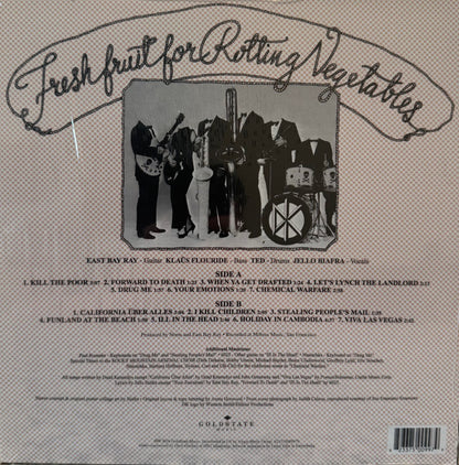 Dead Kennedys : Fresh Fruit For Rotting Vegetables (2022 Mix) (LP, Album, Ltd, RM, Red)