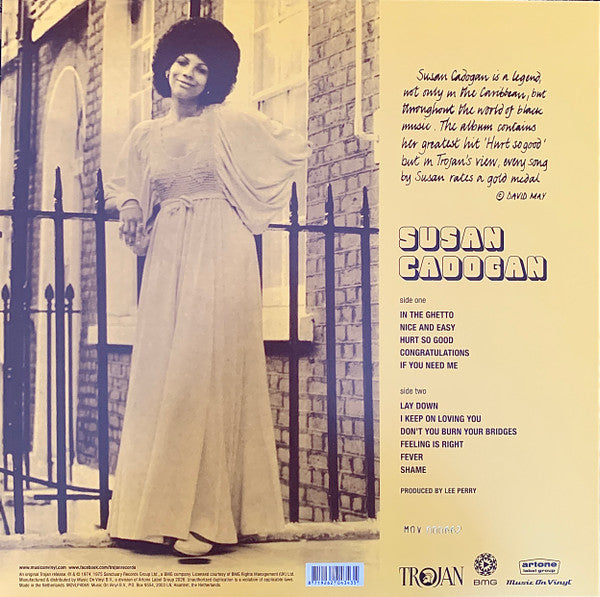 Susan Cadogan : Susan Cadogan (LP, Album, Ltd, Num, RE, Ora)