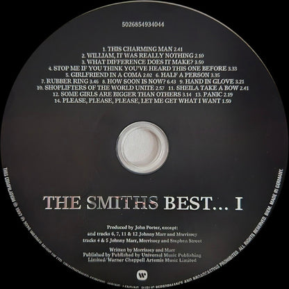 The Smiths : Best... I (CD, Comp, RE)