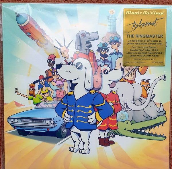 Bakermat : The Ringmaster (LP, Album, Num, RE, Yel)