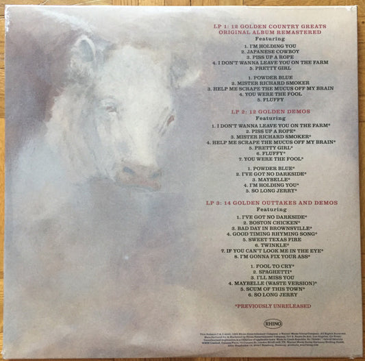 Ween : 12 Golden Country Greats (3xLP, Album, Dlx, RE, RM, 30t)
