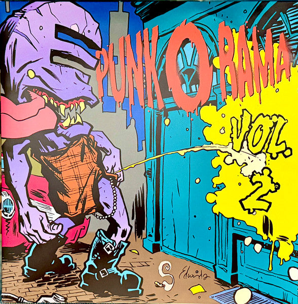 Various : Punk O Rama Vol. 2 (LP, Ltd, RE, Egg)