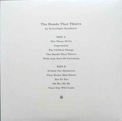 Streetlight Manifesto : The Hands That Thieve (LP, Ltd, RE, Red)