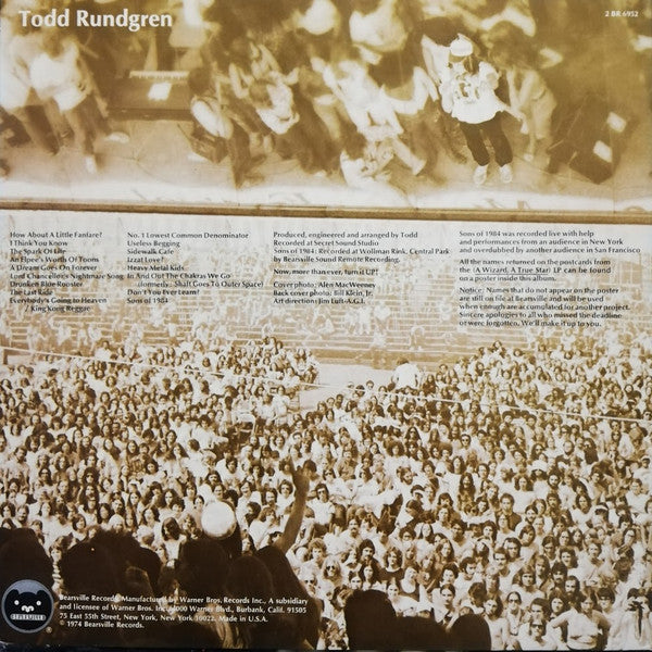 Todd Rundgren : Todd (2xLP, Album)