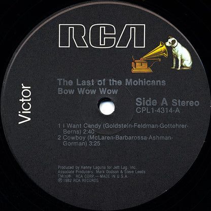 Bow Wow Wow : The Last Of The Mohicans (12", EP)