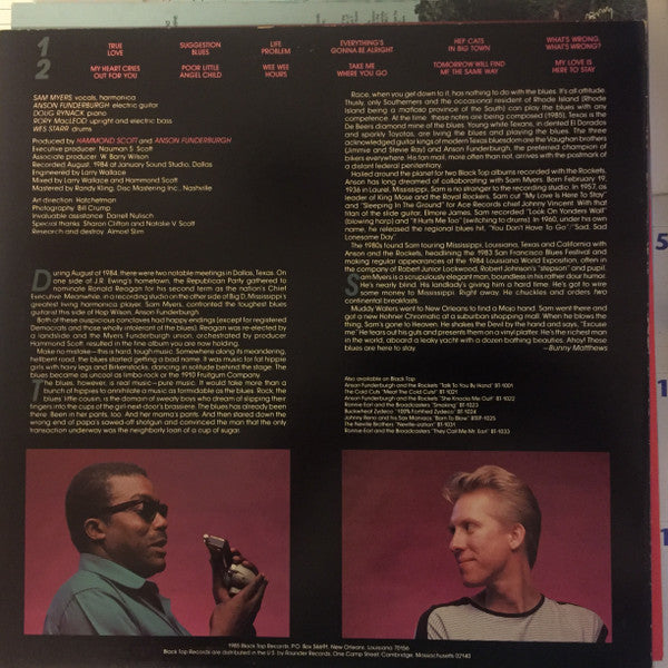 Sam Myers And Anson Funderburgh : My Love Is Here To Stay (LP)