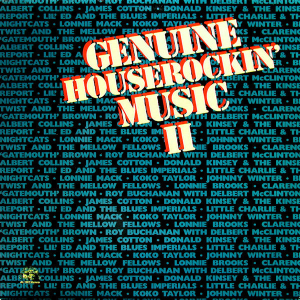 Various : Genuine Houserockin' Music II (LP, Comp)