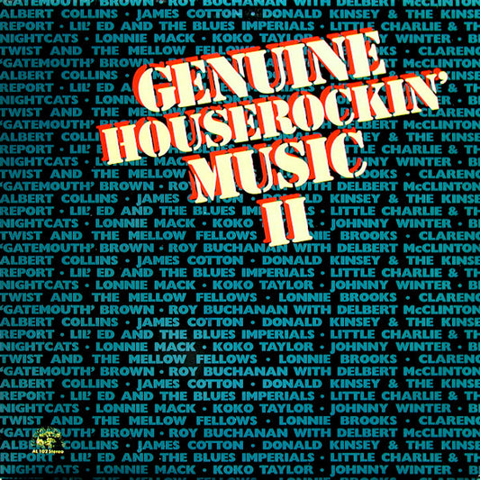Various : Genuine Houserockin' Music II (LP, Comp)
