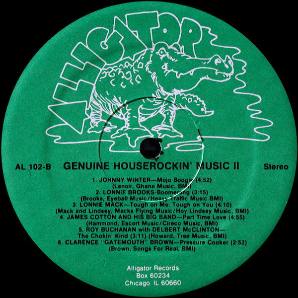 Various : Genuine Houserockin' Music II (LP, Comp)