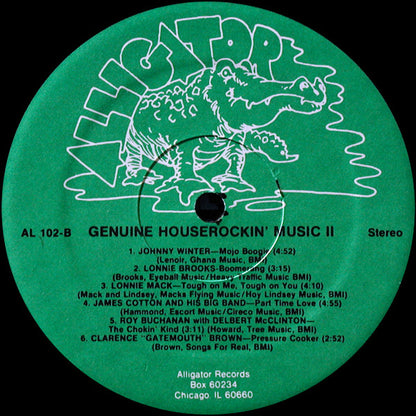 Various : Genuine Houserockin' Music II (LP, Comp)