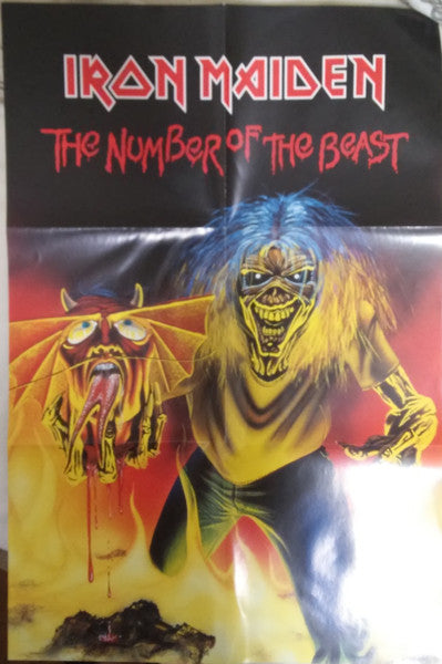 Iron Maiden : The Number Of The Beast (7", Single, Ltd, Red)