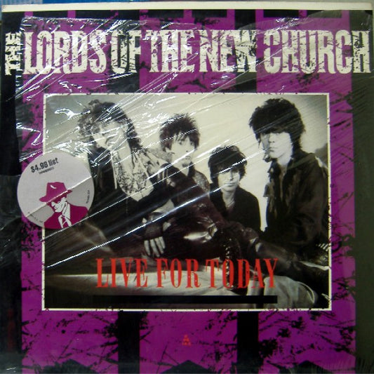 The Lords Of The New Church* : Live For Today (12")