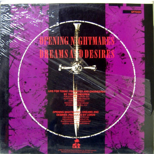 The Lords Of The New Church* : Live For Today (12")