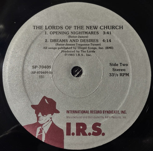 The Lords Of The New Church* : Live For Today (12")