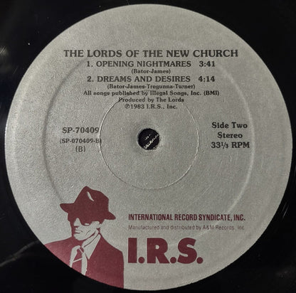 The Lords Of The New Church* : Live For Today (12")