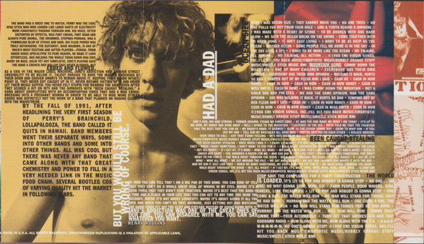 Jane's Addiction : Kettle Whistle (Cass, Comp)