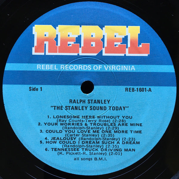 Ralph Stanley And The Clinch Mountain Boys : The Stanley Sound Today (LP, Album)