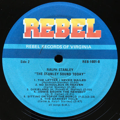 Ralph Stanley And The Clinch Mountain Boys : The Stanley Sound Today (LP, Album)