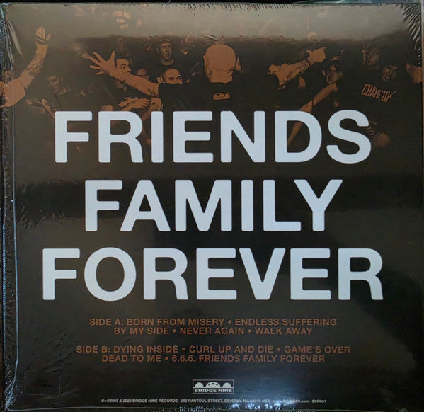 Death Before Dishonor : Friends Family Forever (LP, Album, Ltd, RE, Blu)