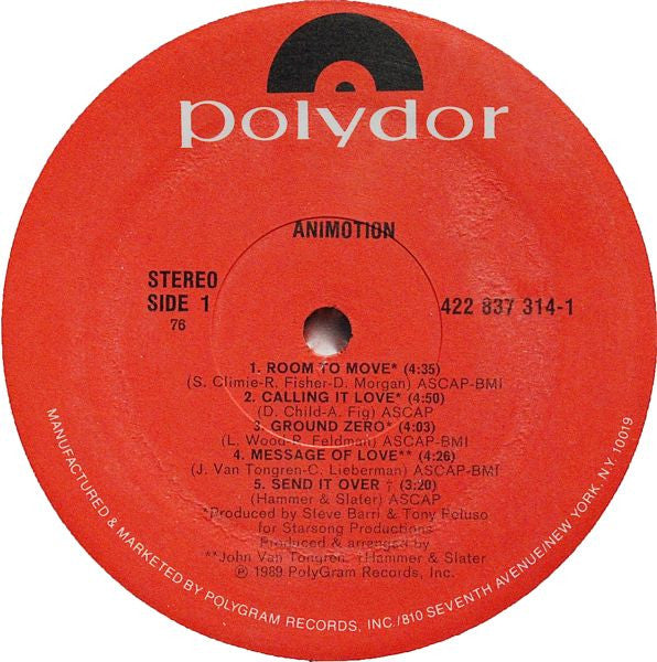 Animotion : Animotion (LP, Album)