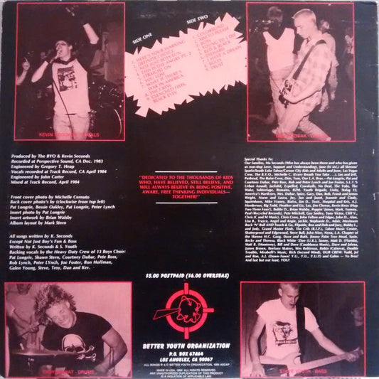 7 Seconds : The Crew (LP, Album)