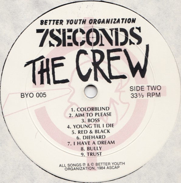 7 Seconds : The Crew (LP, Album)