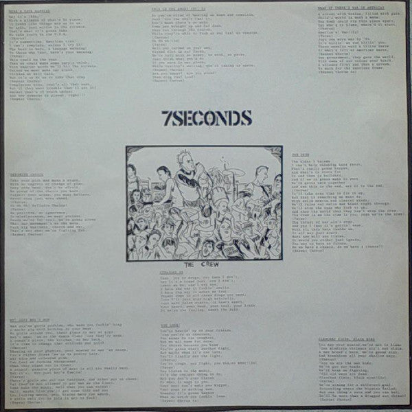 7 Seconds : The Crew (LP, Album)