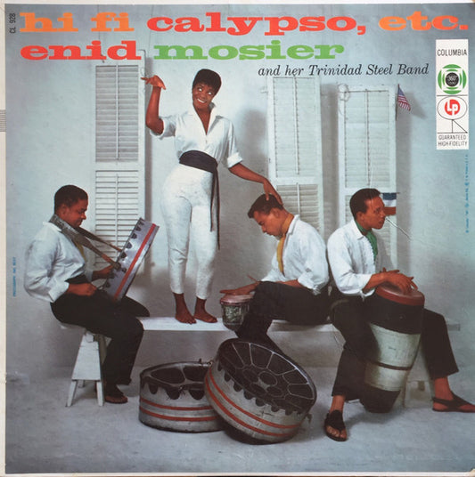 Enid Mosier And Her Trinidad Steel Band With The Clarence Williams Trio* : Hi Fi Calypso, Etc. (LP, Album)