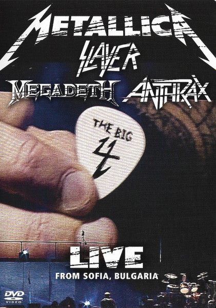 Metallica, Slayer, Megadeth, Anthrax : The Big 4: Live From Sofia, Bulgaria (2xDVD-V, NTSC)